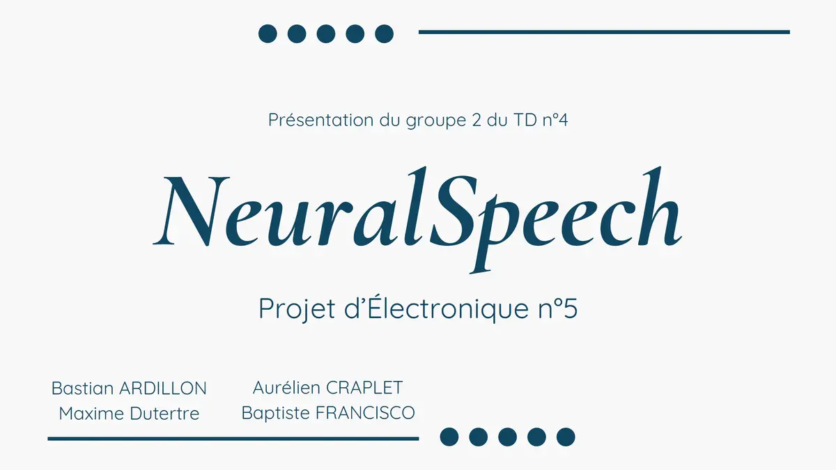 NeuralSpeech